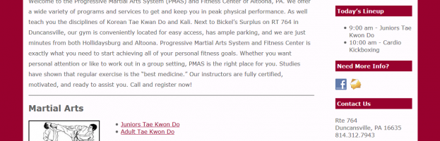 Progressive Martial Arts System and Fitness Center